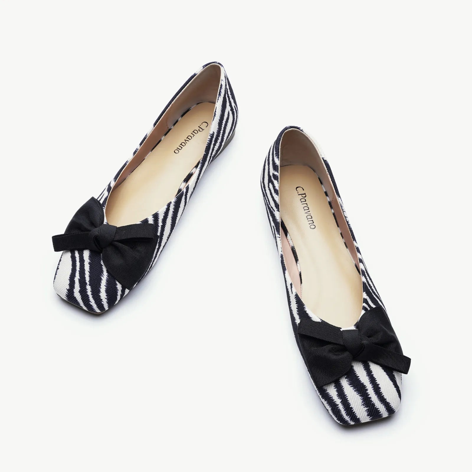 Patent Bow Ballerina Flats (Eva)