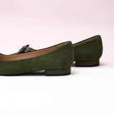 Bowknot Suede Flats (Aida)