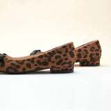 Bowknot Suede Flats (Aida)