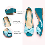 Patent Bow Ballerina Flats (Eva)