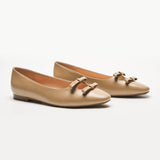 Double Bow Ties Cutout Ballet Flats (Emma)