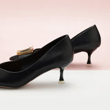 Metal Tie Pumps (Olivia)