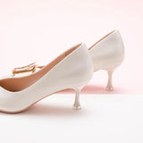 Metal Tie Pumps (Olivia)