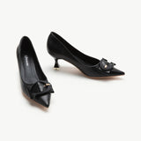 C Buckle Pointed Toe Pumps (Olivia)