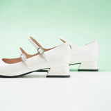 Double-Straps Block Heel Mary Jane (Kara Jane)